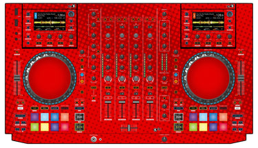 Denon DJ MCX 8000 Skin Gradienter Red